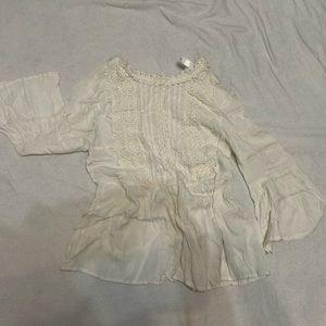 Girls White Blouse